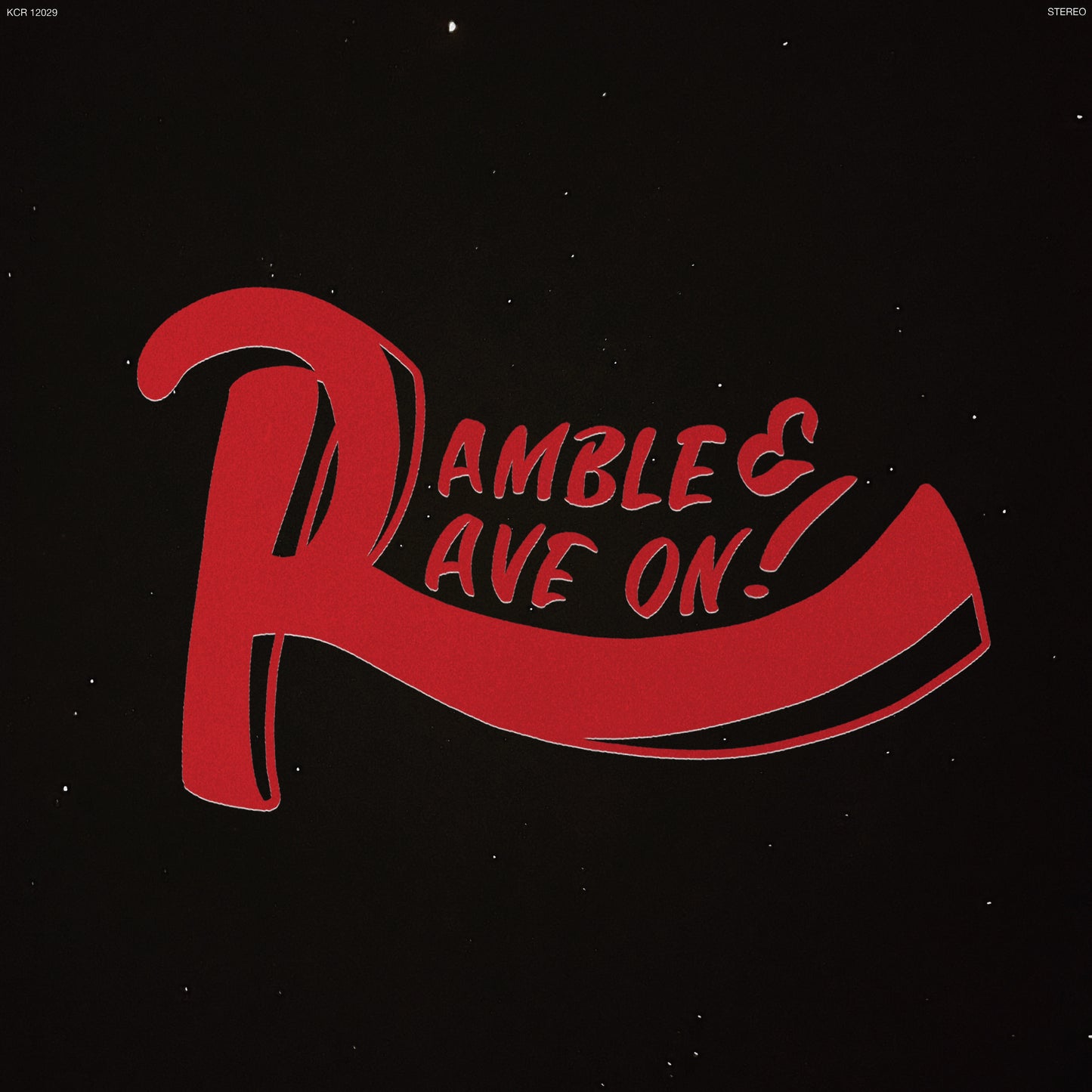 Andrew Gabbard - Ramble & Rave On! - Limited Clear With Black Swirl Vinyl