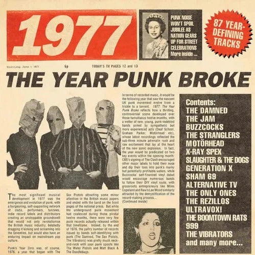 Various - 1977 - The Year Punk Broke : 3CD Box