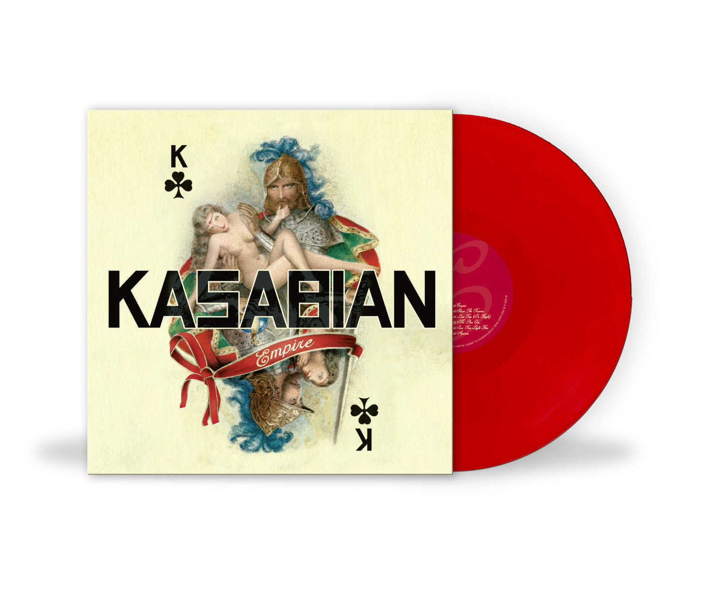 Kasabian - Empire - Solid Red Vinyl