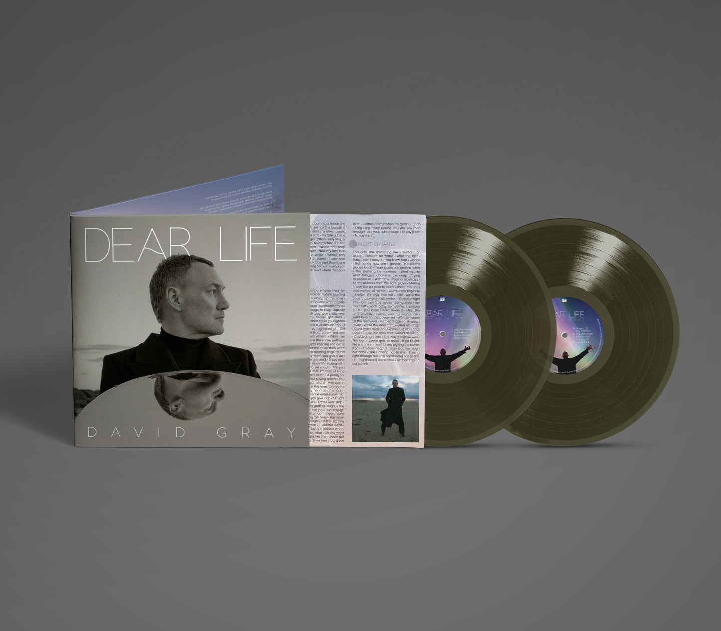David Gray - Dear Life - Limited 2LP Seaweed Green Vinyl