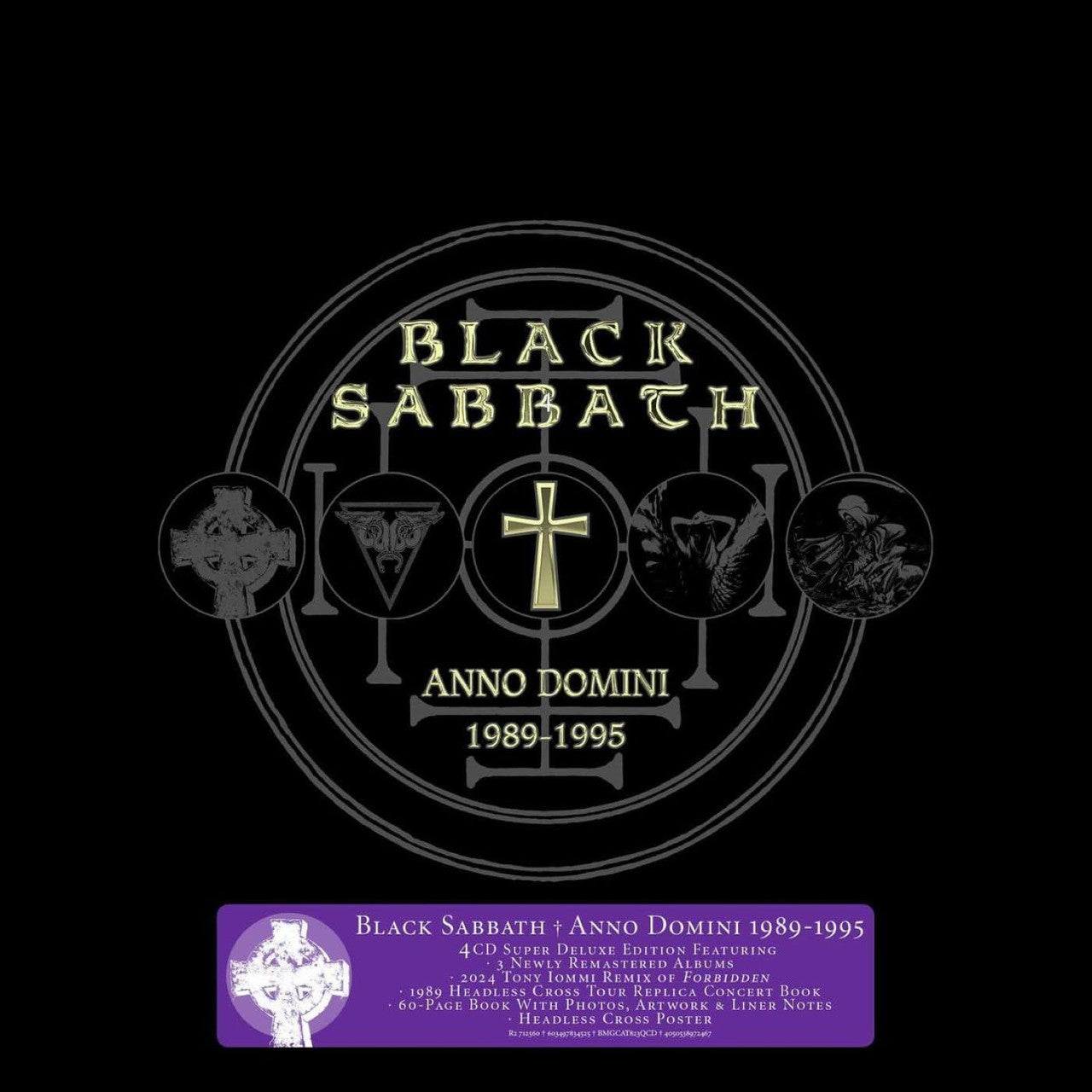 Black Sabbath - Anno Domini 1989-1995 : Super Deluxe 4CD Box Set