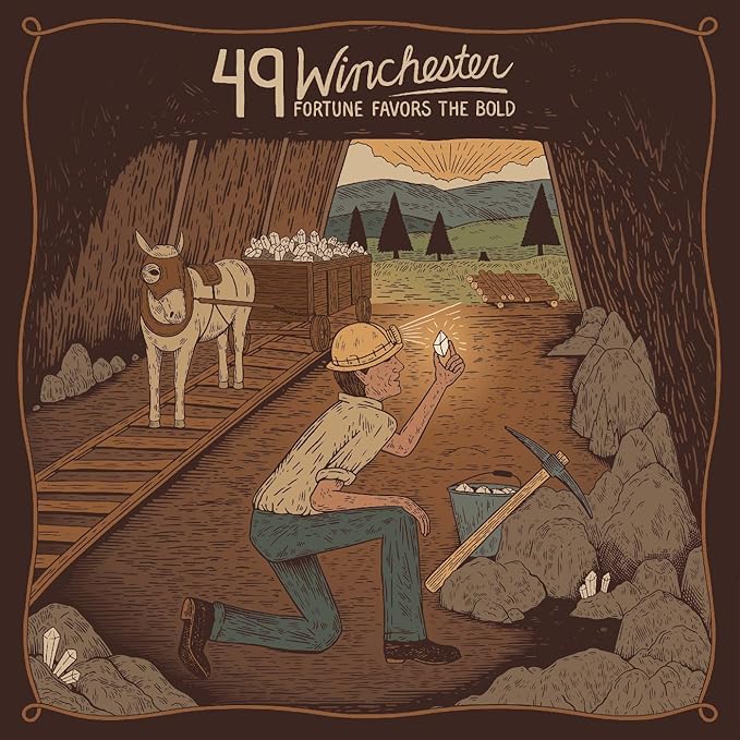 49 Winchester - Fortune Favors The Bold - Limited Edition Splatter Vinyl