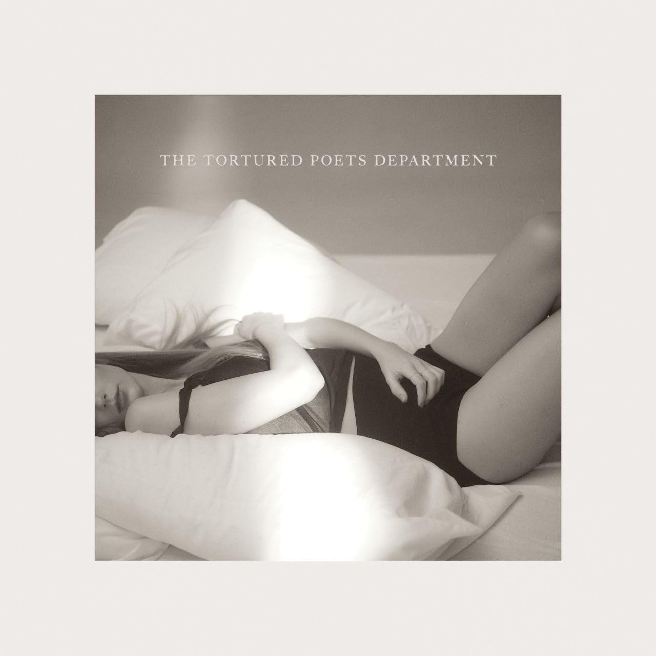 Taylor Swift - The Tortured Poets Department : 2LP Phantom Clear Vinyl