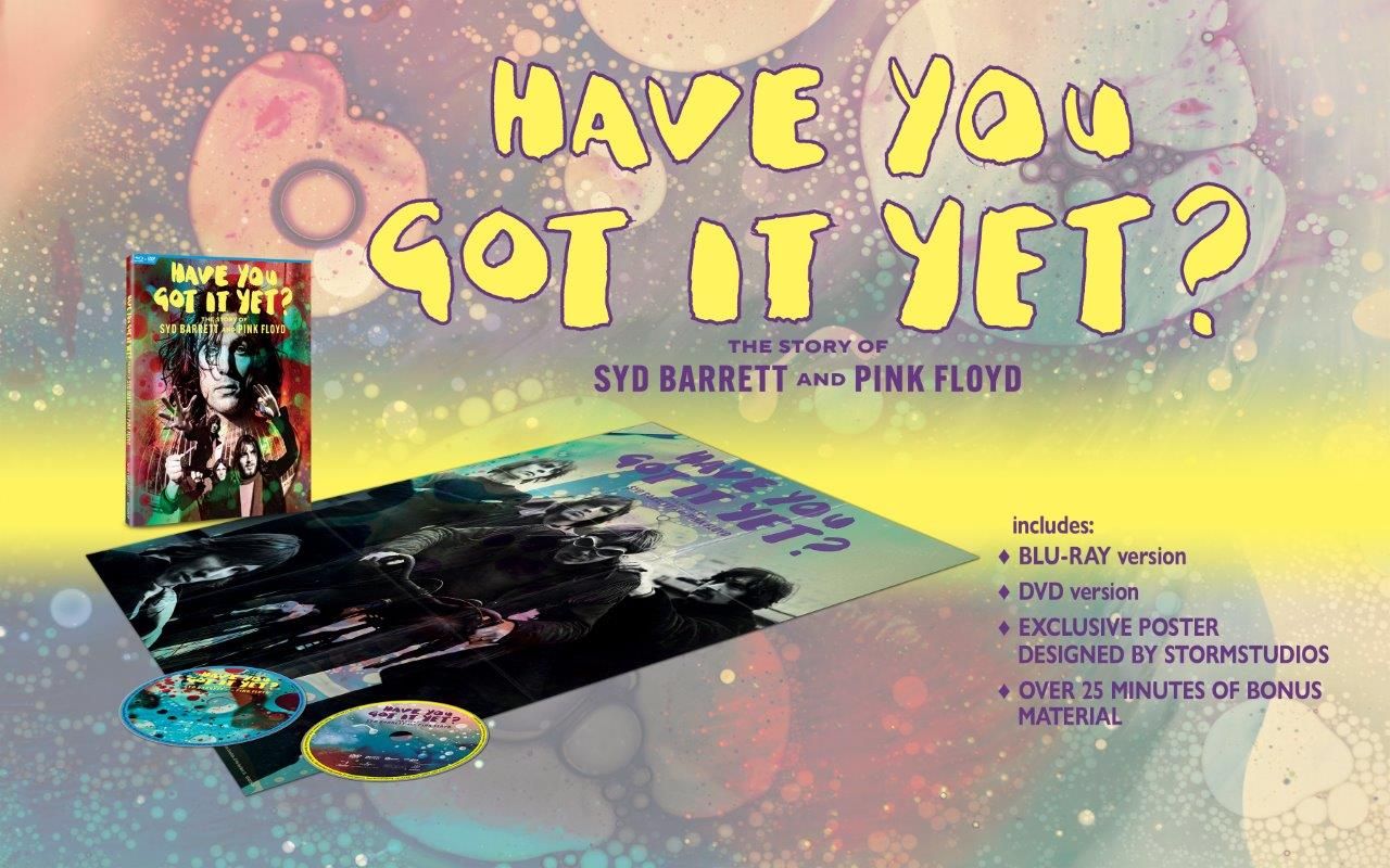Syd Barrett & Pink Floyd - Have You Got It Yet? DVD + Blu-ray