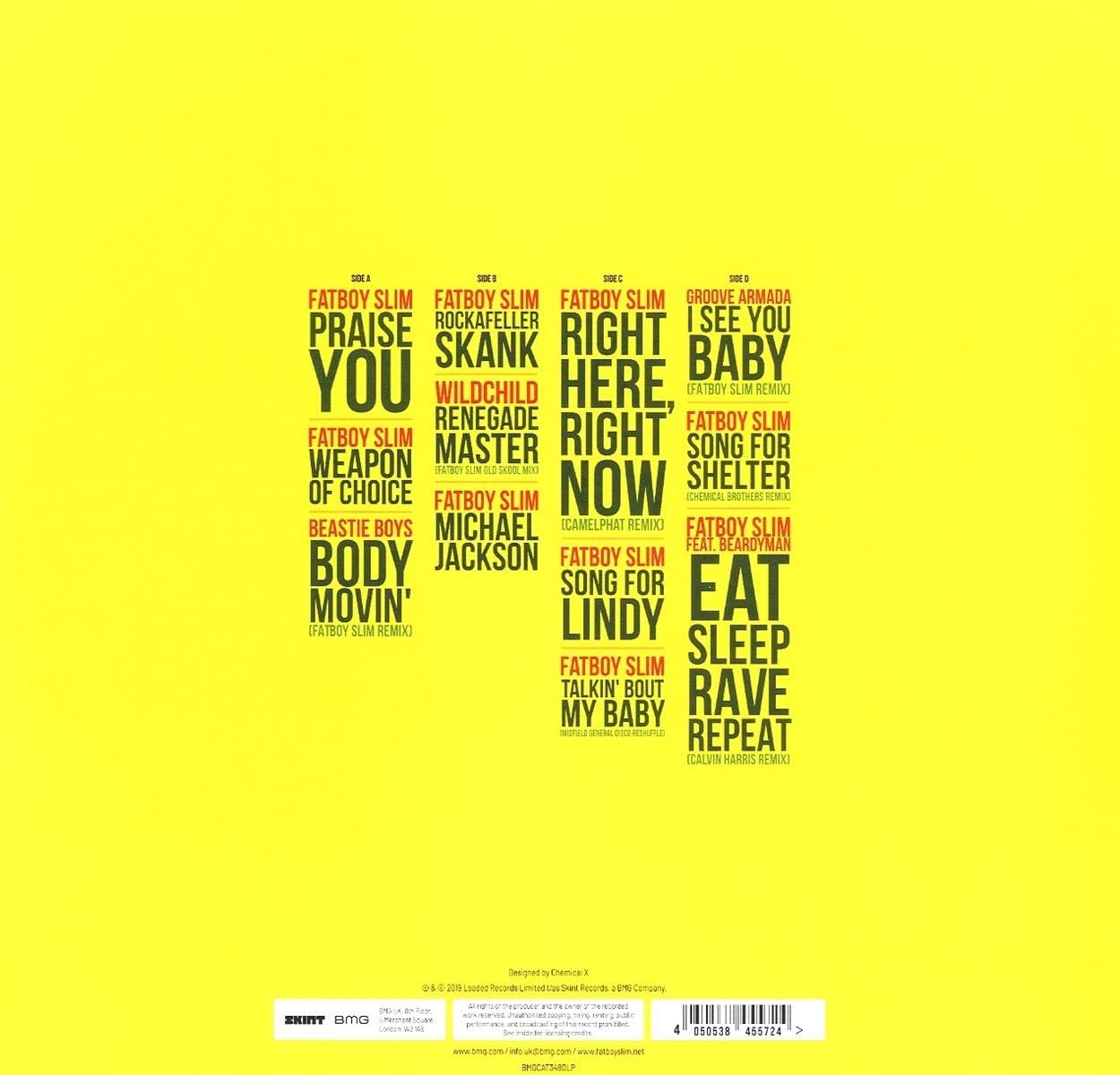 Fatboy Slim - The Best Of - 2LP 180g Vinyl