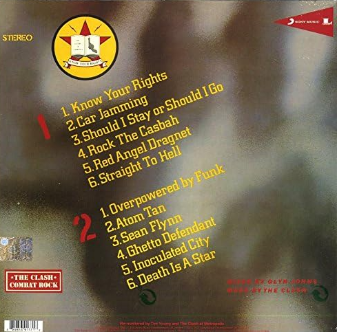 The Clash - Combat Rock: Remastered 180g Vinyl