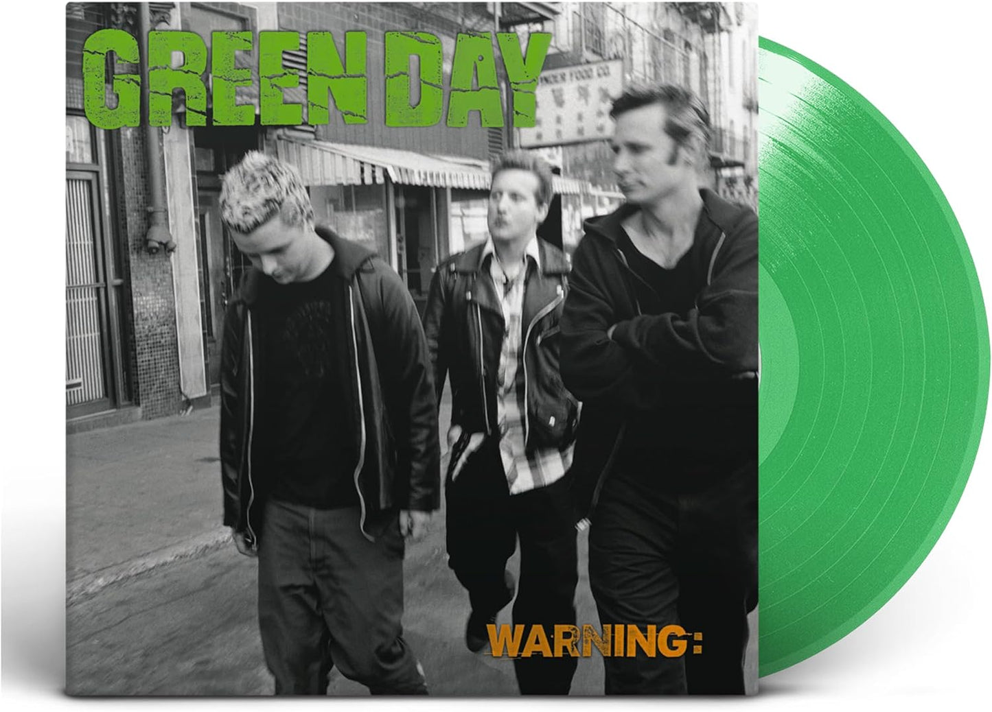Green Day - Warning: Limited Fluorescent Green Vinyl