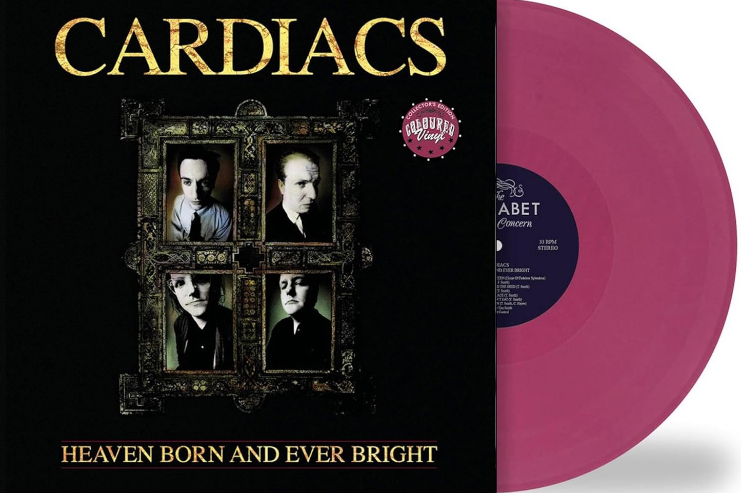 Cardiacs - Heaven Born And Ever Bright - Violet Coloured Vinyl