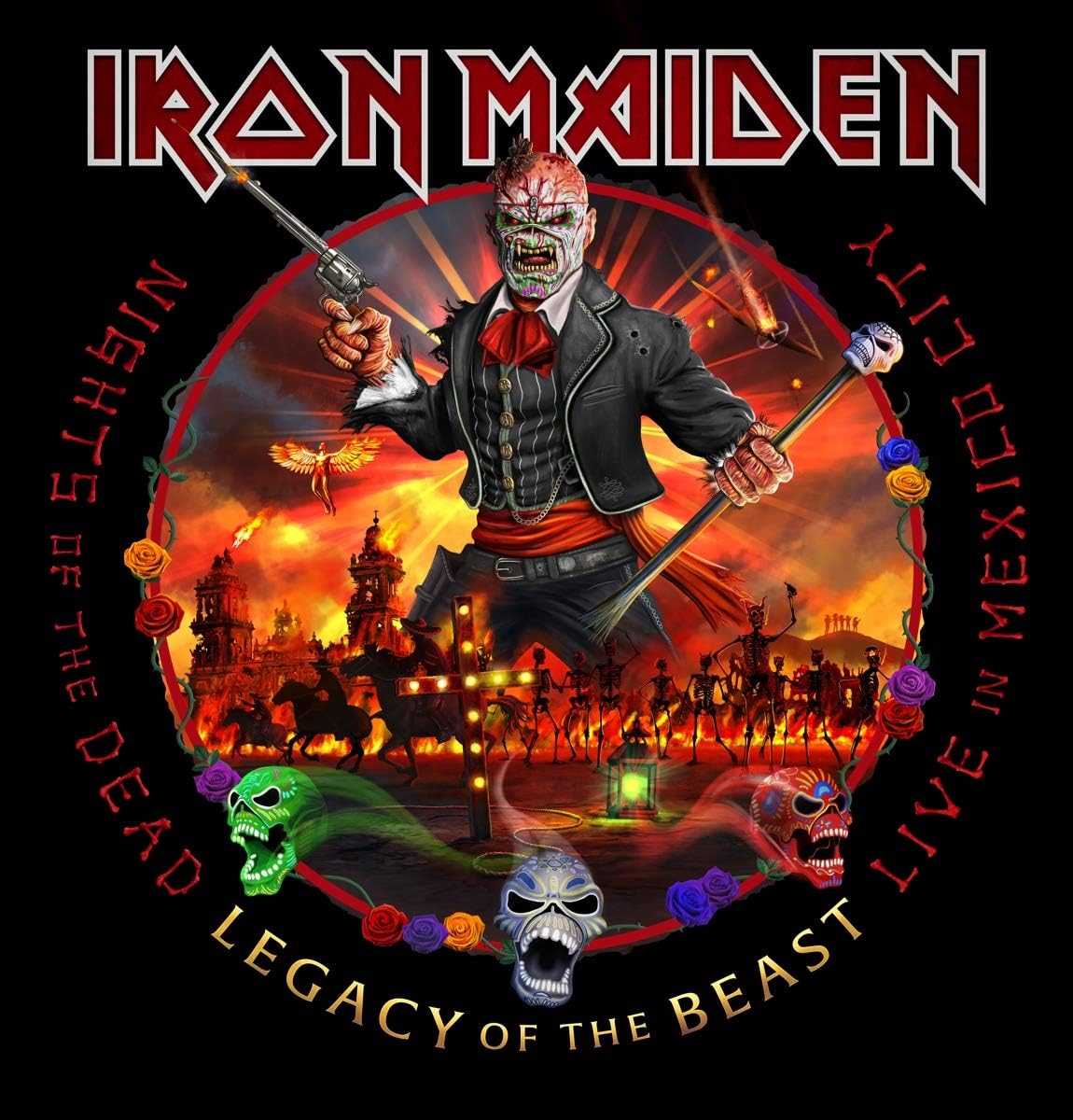 Iron Maiden - Nights Of The Dead, Legacy Of The Beast: Live In Mexico City 3LP Vinyl