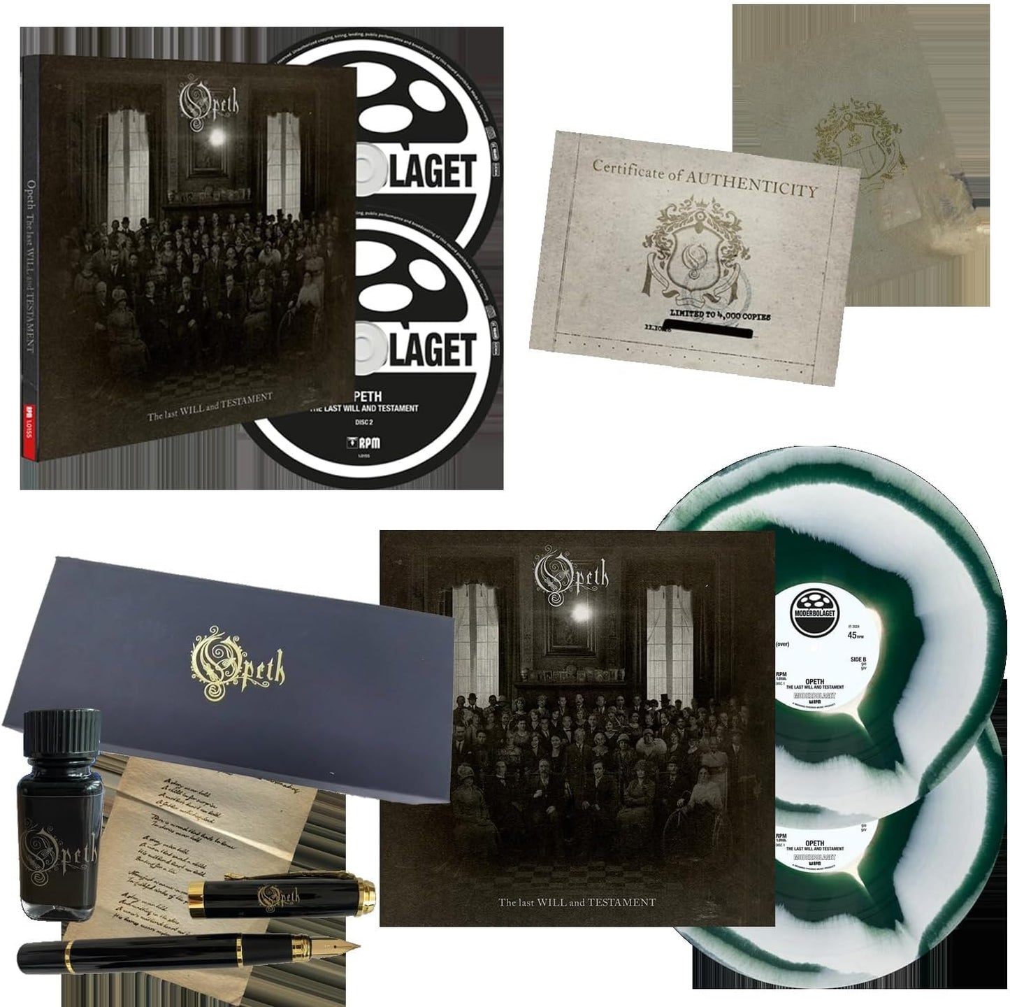 Opeth - The Last Will And Testament - Limited Edition 2LP Vinyl Box