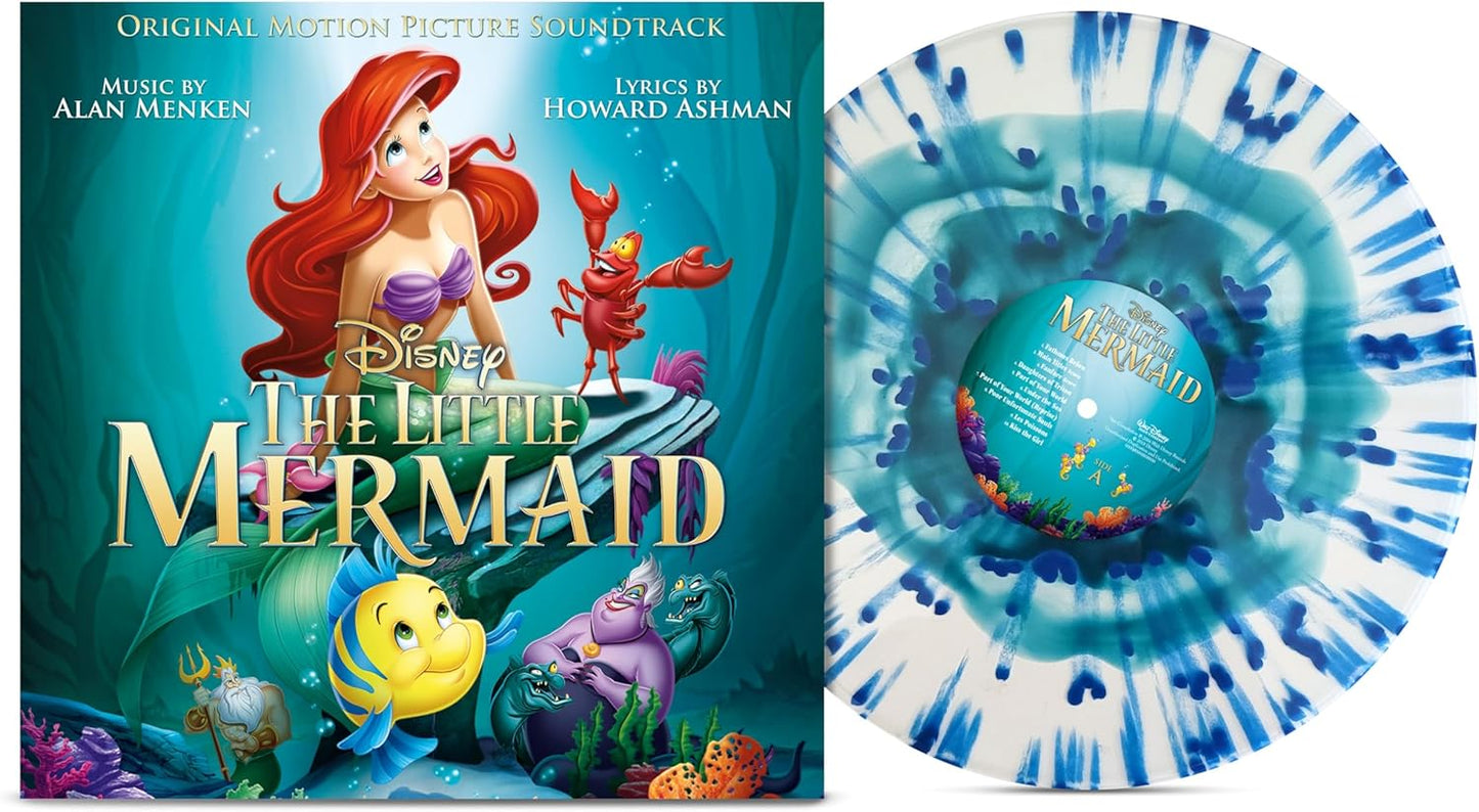The Little Mermaid - Original Motion Picture Soundtrack - Transparent Splatter Vinyl