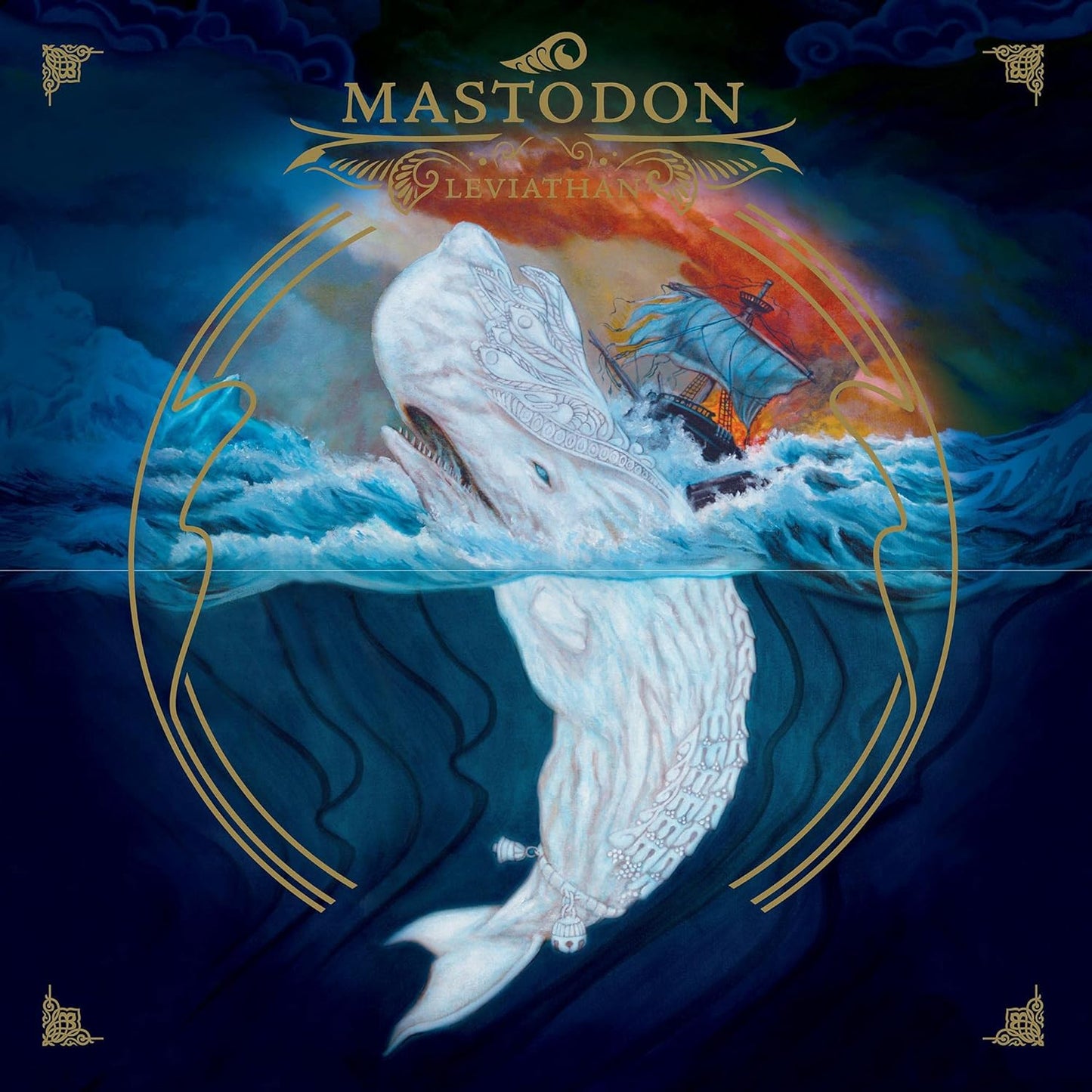 Mastodon - Leviathan: Custom Colour Merge Vinyl