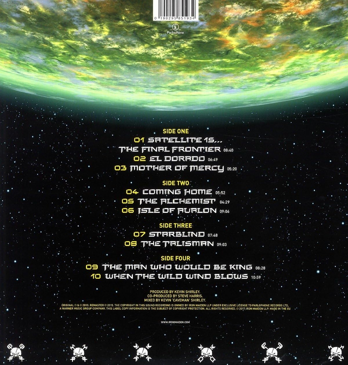 Iron Maiden - The Final Frontier 2LP Vinyl