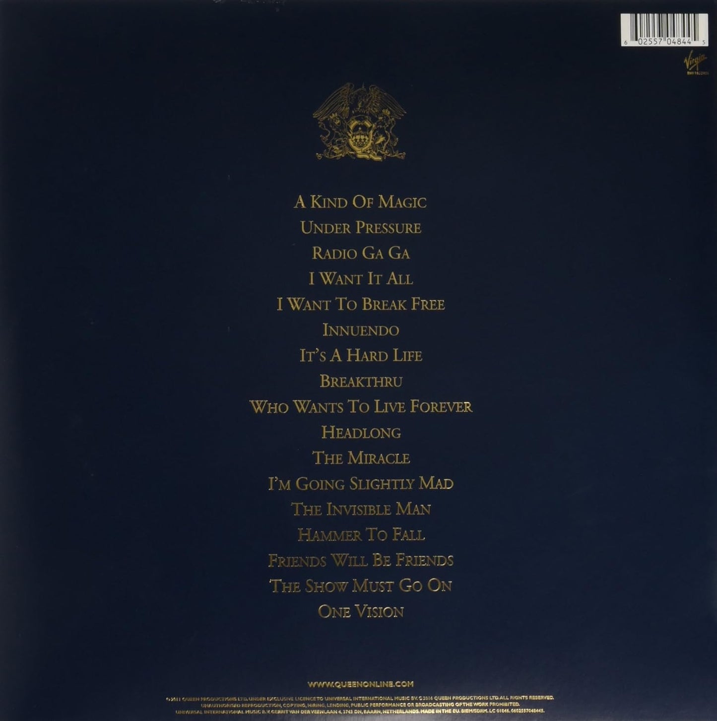 Queen - Greatest Hits II - 2LP 180g Vinyl