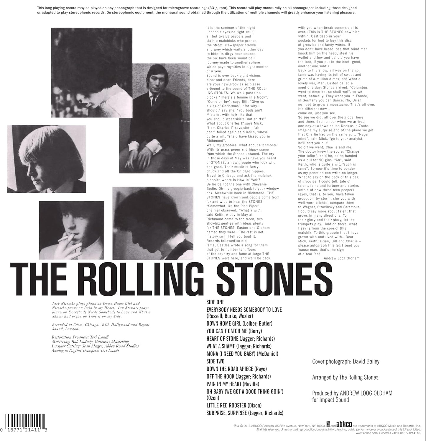 The Rolling Stones - The Rolling Stones Now! (Mono) Vinyl