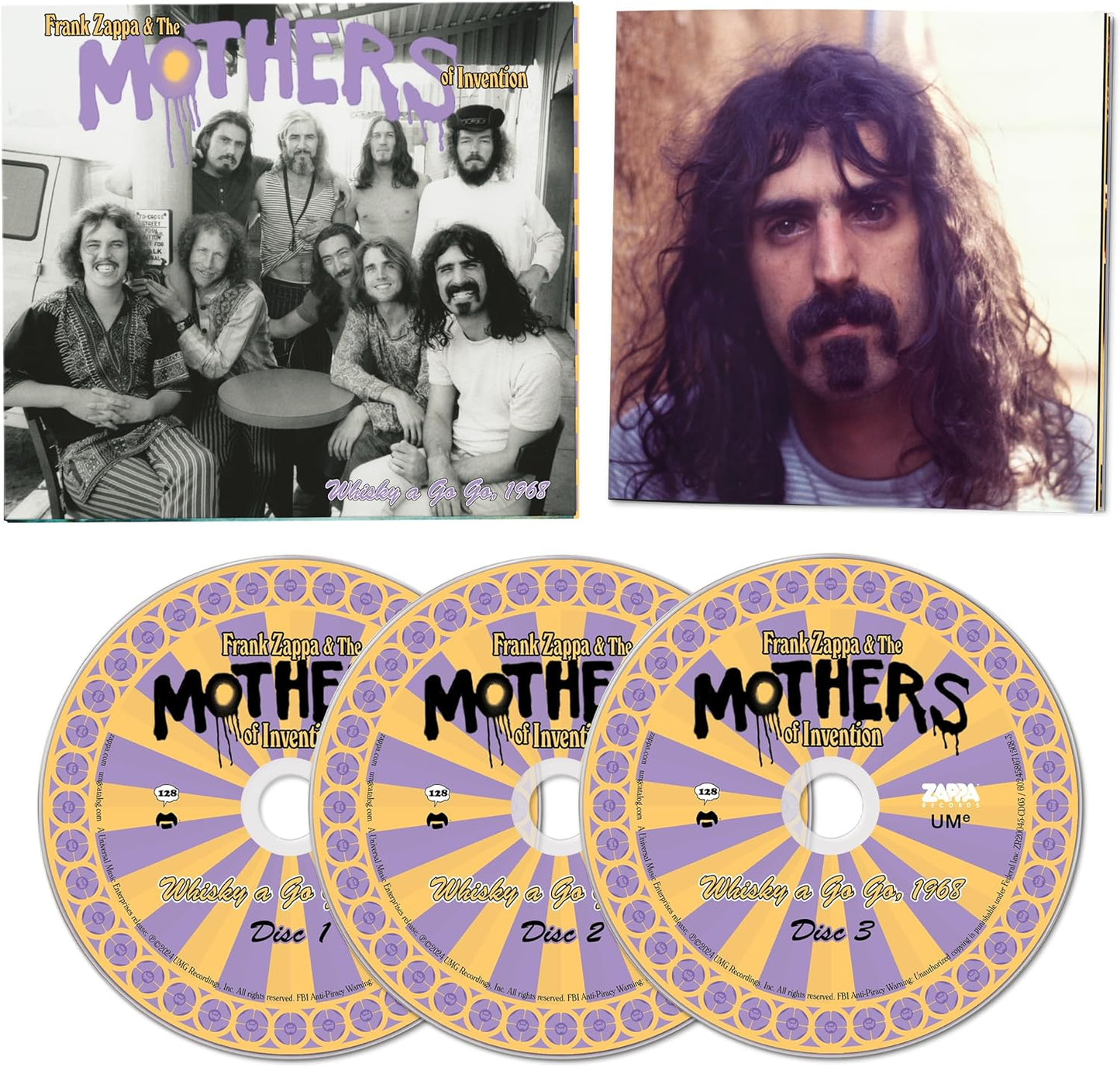 Frank Zappa and The Mothers of Invention - Live at the Whiskey a Go Go 1968: 3CD