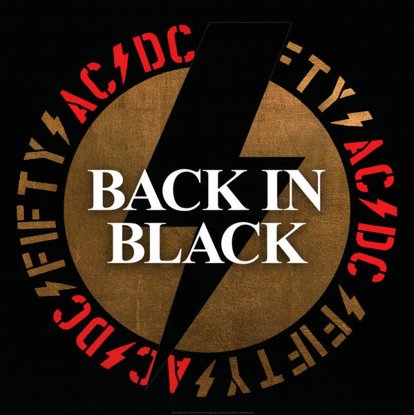 AC/DC – Back In Black - Limited Edition Black and White Swirl Vinyl