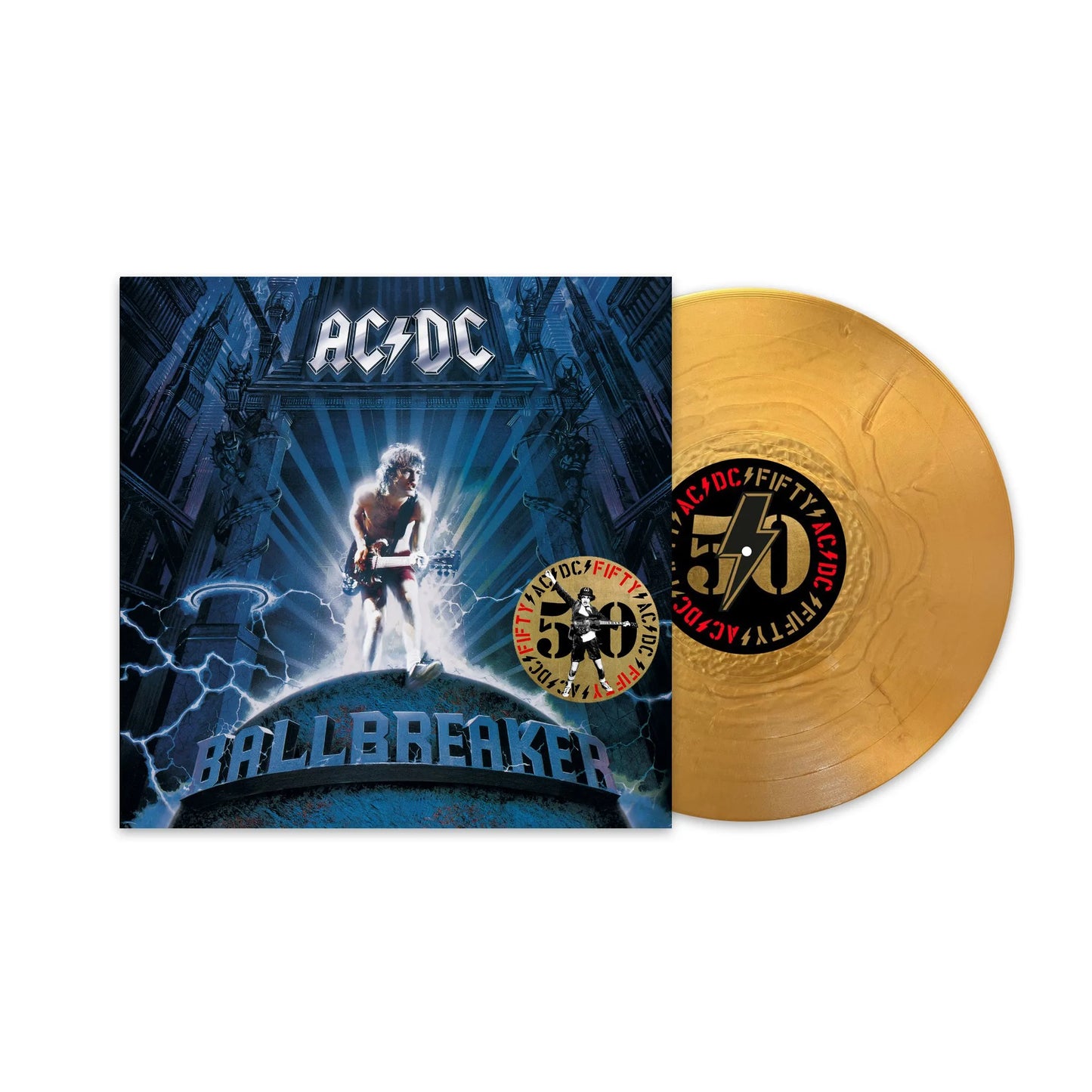 AC/DC - Ballbreaker : 50th Anniversary gold vinyl re-issue