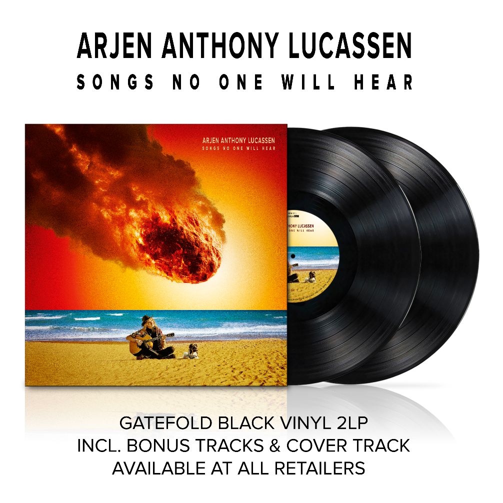 Arjen Anthony Lucassen - Songs No One Will Hear - 2LP Black Vinyl