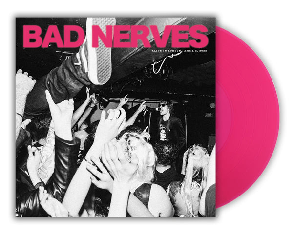 Bad Nerves - Alive In London: Transparent Magenta 10" Vinyl