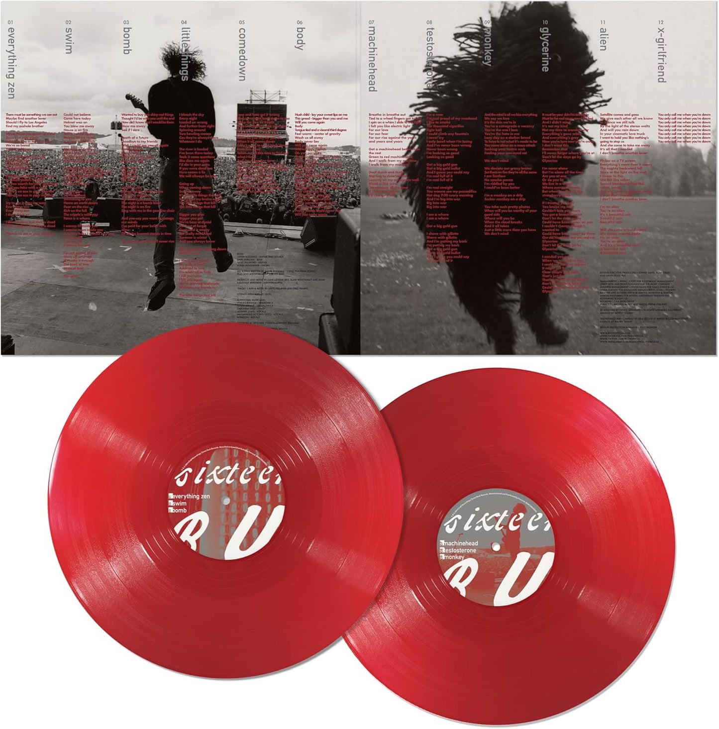 Bush - Sixteen Stone (30th Anniversary Edition) Limited 2LP Red Vinyl