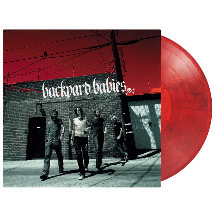 Backyard Babies - Stockholm Syndrome - Limited, Numbered, Red & Black Marbled Vinyl