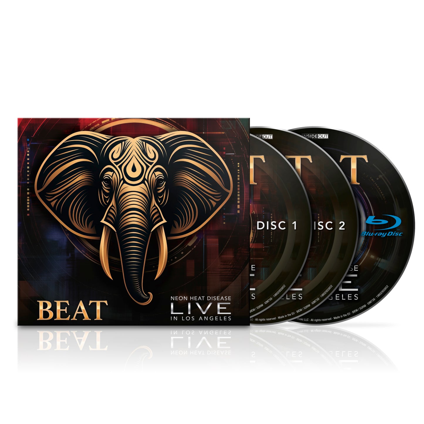 BEAT - LIVE - 2CD +Blu-ray