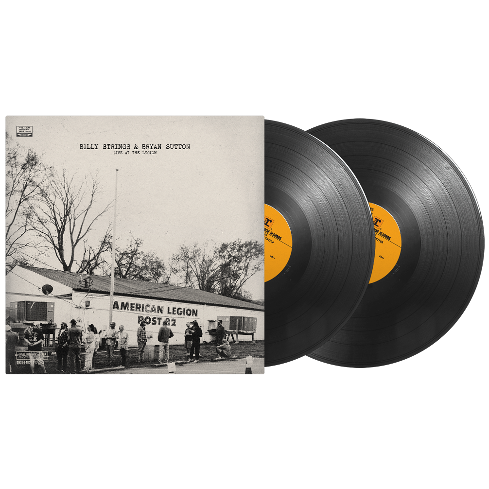 BILLY STRINGS & BRYAN SUTTON - LIVE AT THE LEGION - 2LP BLACK VINYL