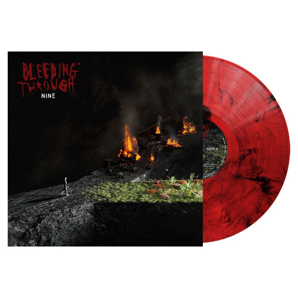 Bleeding Through - Nine - Red with Black Smoke Vinyl