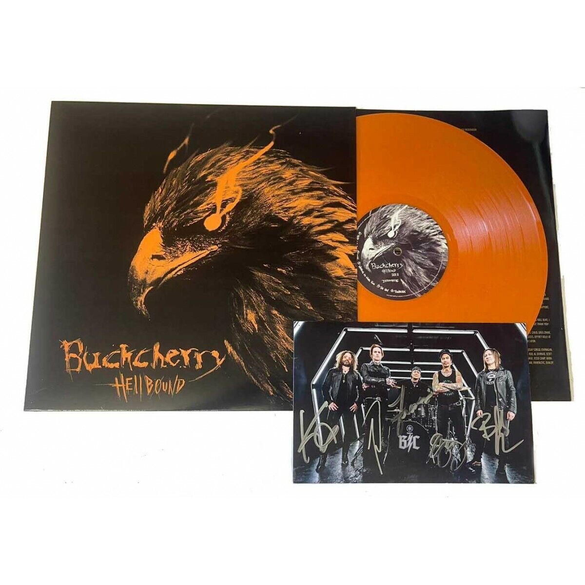 Buckcherry - Hellbound - Limited Edition Orange Vinyl, with Signed Card