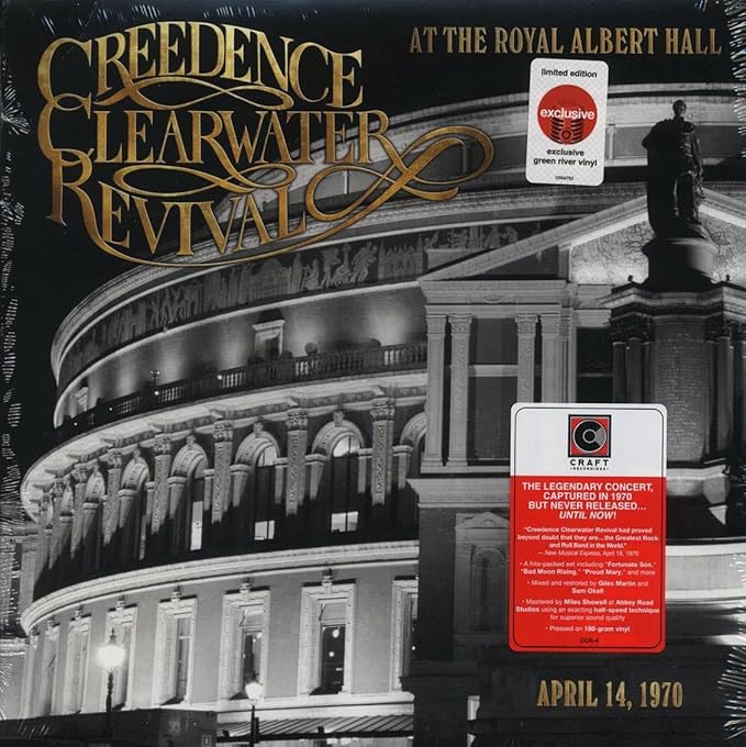 Creedence Clearwater Revival – At The Royal Albert Hall (April 14, 1970) - Green River Vinyl