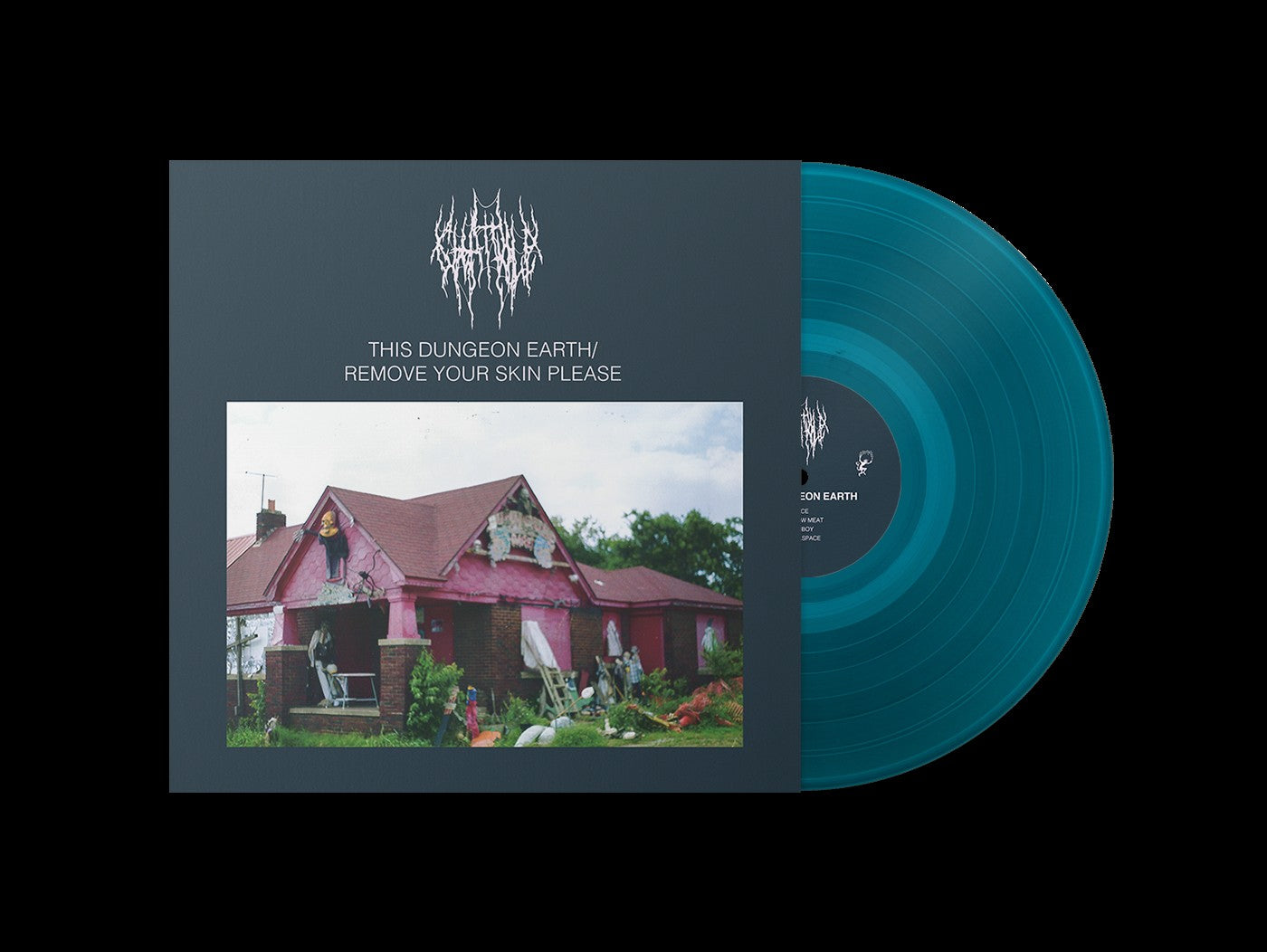 Chat Pile - This Dungeon Earth / Remove Your Skin Please - Limited Sea Blue Vinyl