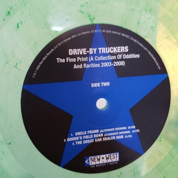 Drive-By Truckers - The Fine Print - 180g 2LP Coloured Vinyl