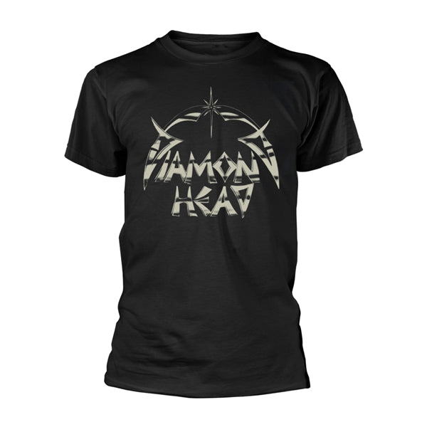 Diamond Head - Classic Logo Black T-Shirt (Large)