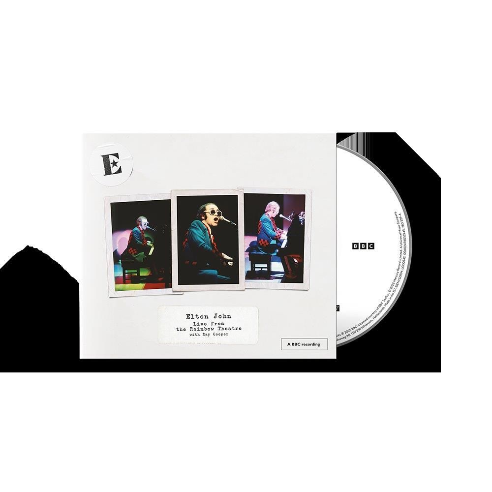 Elton John - Live from the Rainbow Theatre with Ray Cooper - CD