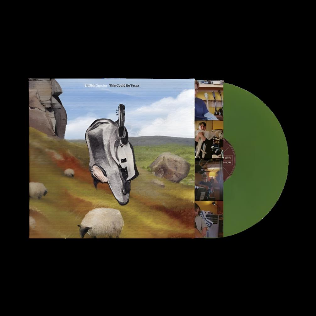 English Teacher - This Could Be Texas - 140g Green Vinyl with printed inner sleeve