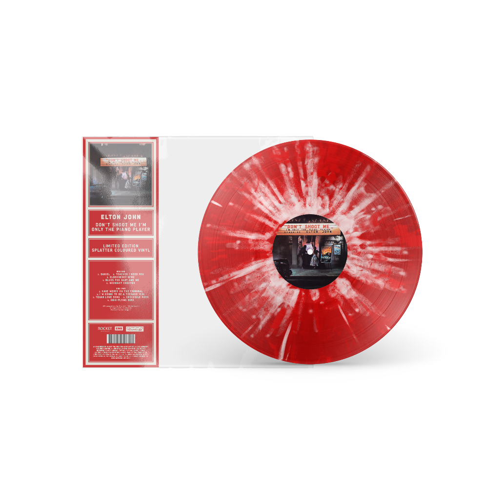 Elton John - Don't Shoot Me I'm Only The Piano Player - Limited Splatter Vinyl