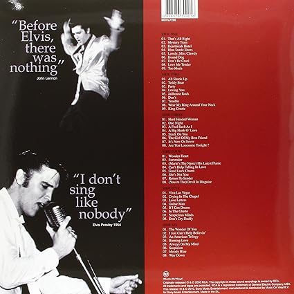 Elvis Presley - The 50 Greatest Hits - 180g Audiophile 3LP Black Vinyl