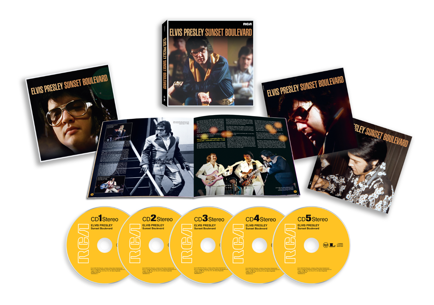 Elvis Presley - Sunset Boulevard - 5CD Collection