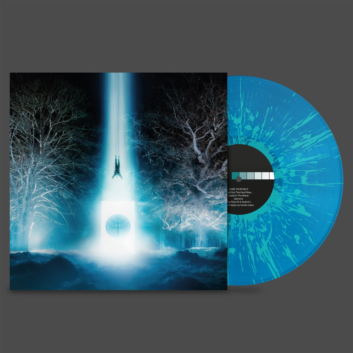 Enter Shikari - Lose Your Self - Limited Edition Light Blue with Teal Splatter Vinyl