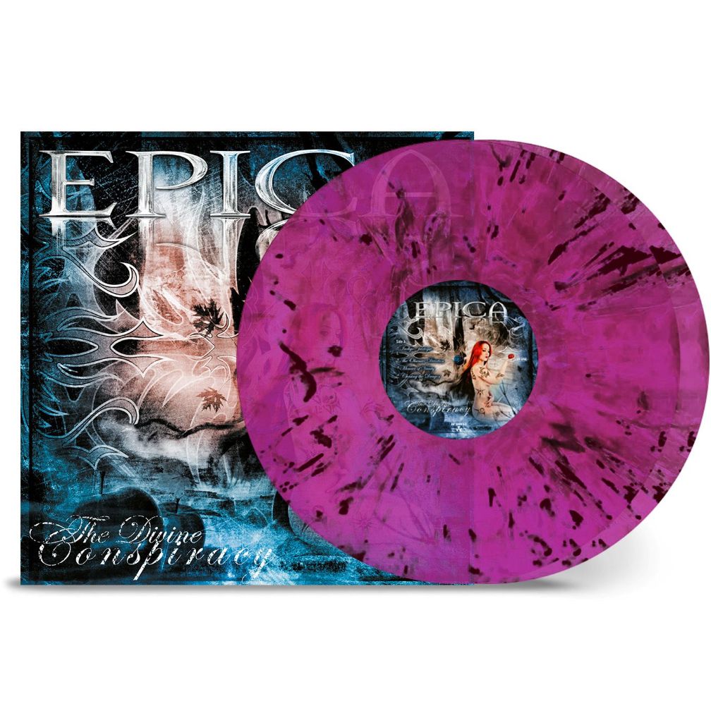 EPICA - The Divine Conspiracy - 2LP Translucent Magenta/Black Marble Vinyl