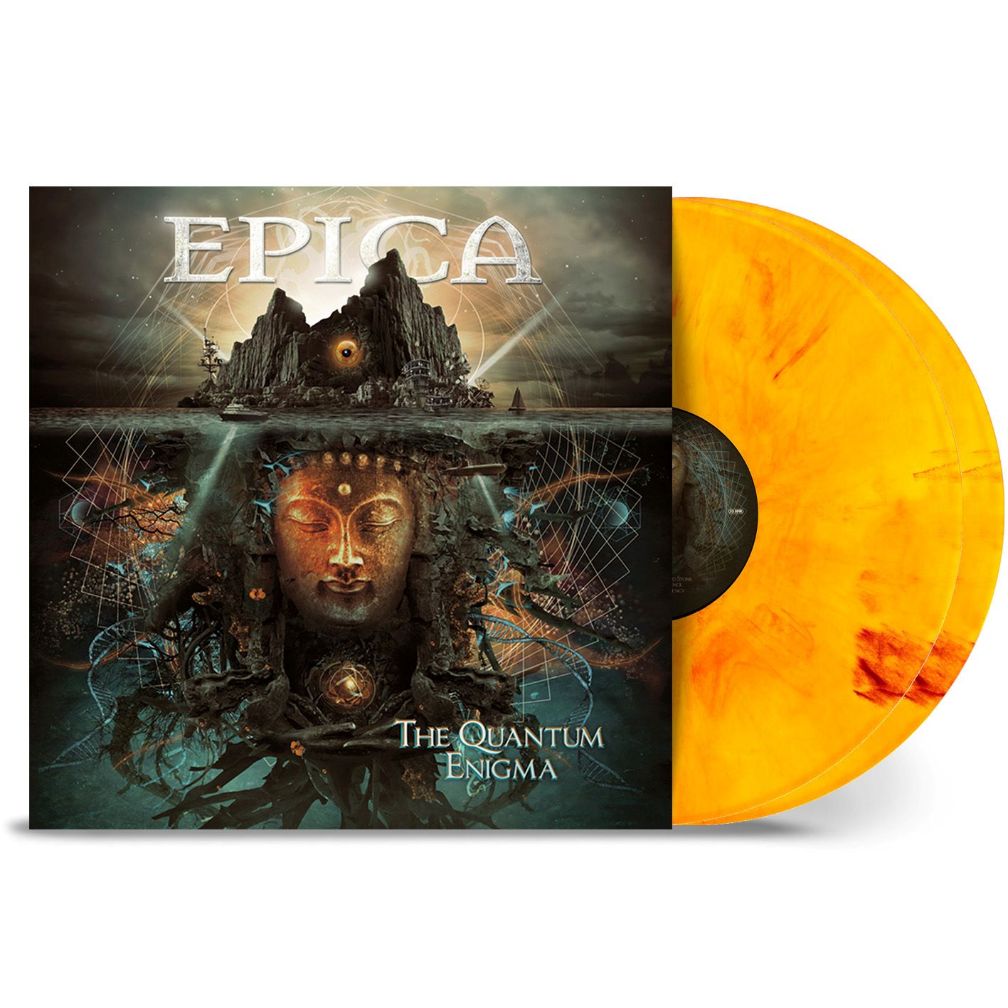 EPICA - The Quantum Enigma - 10th Anniversary Yellow Red Marble Vinyl