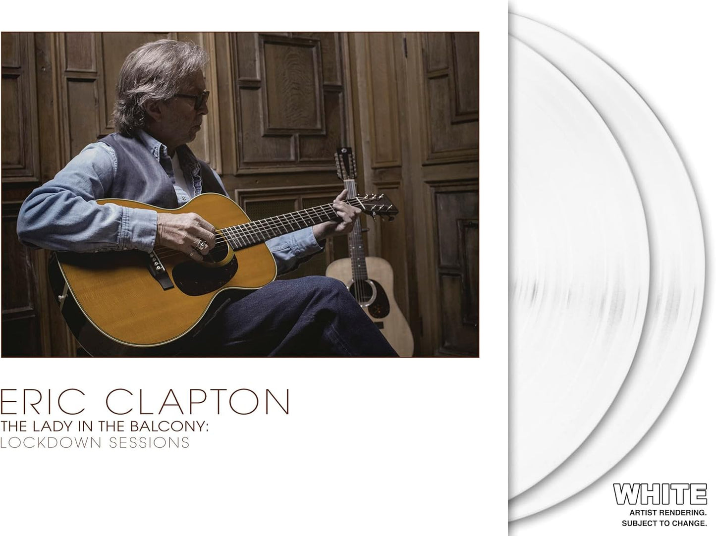 Eric Clapton - The Lady In The Balcony: Lockdown Sessions 2LP White Vinyl