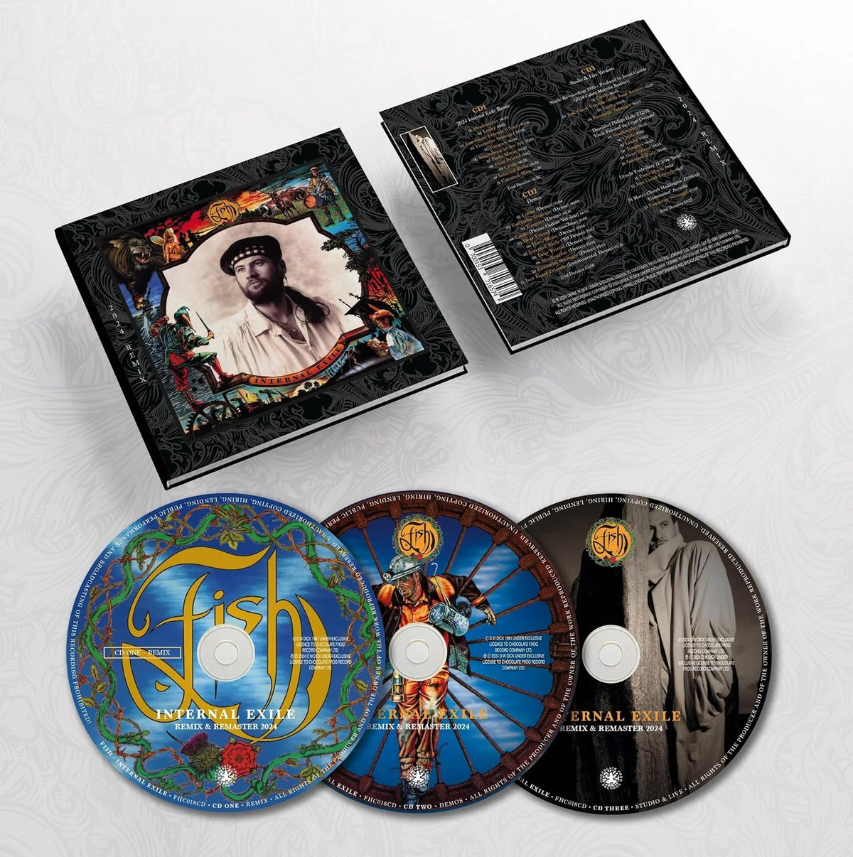 Fish – Internal Exile (2024 Remix) - Deluxe 3CD