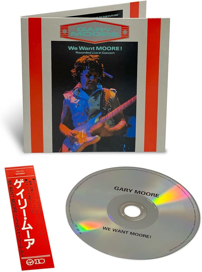 Gary Moore - We Want Moore! - Remastered Japanese Replica CD