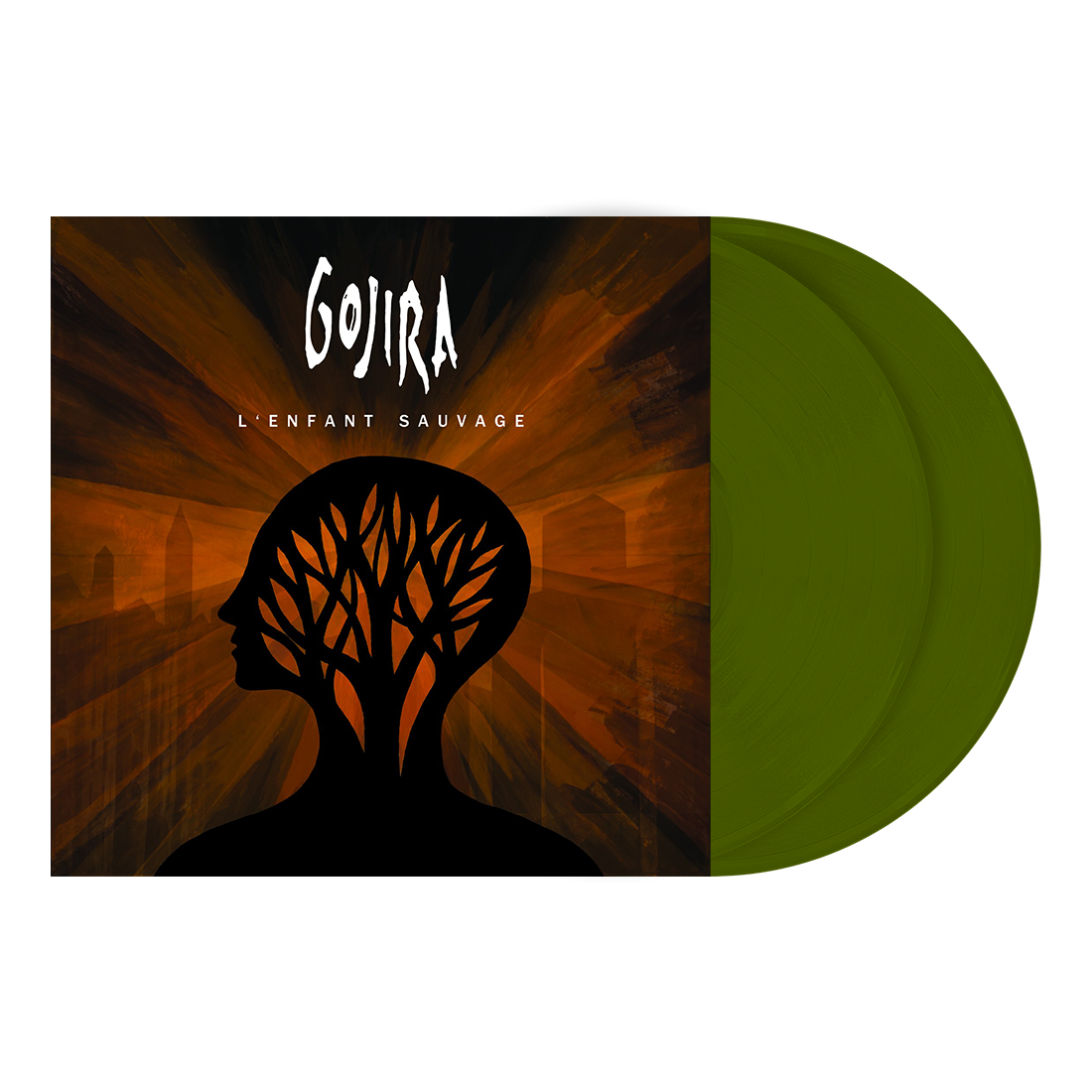 Gojira - L’enfant Sauvage - Limited Edition 2LP Forest Green Vinyl.