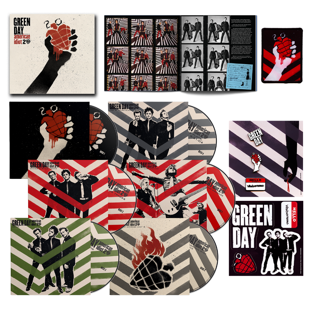 Green Day - American Idiot (20th Anniversary Edition) 4CD + 2 Blu-ray Box Set