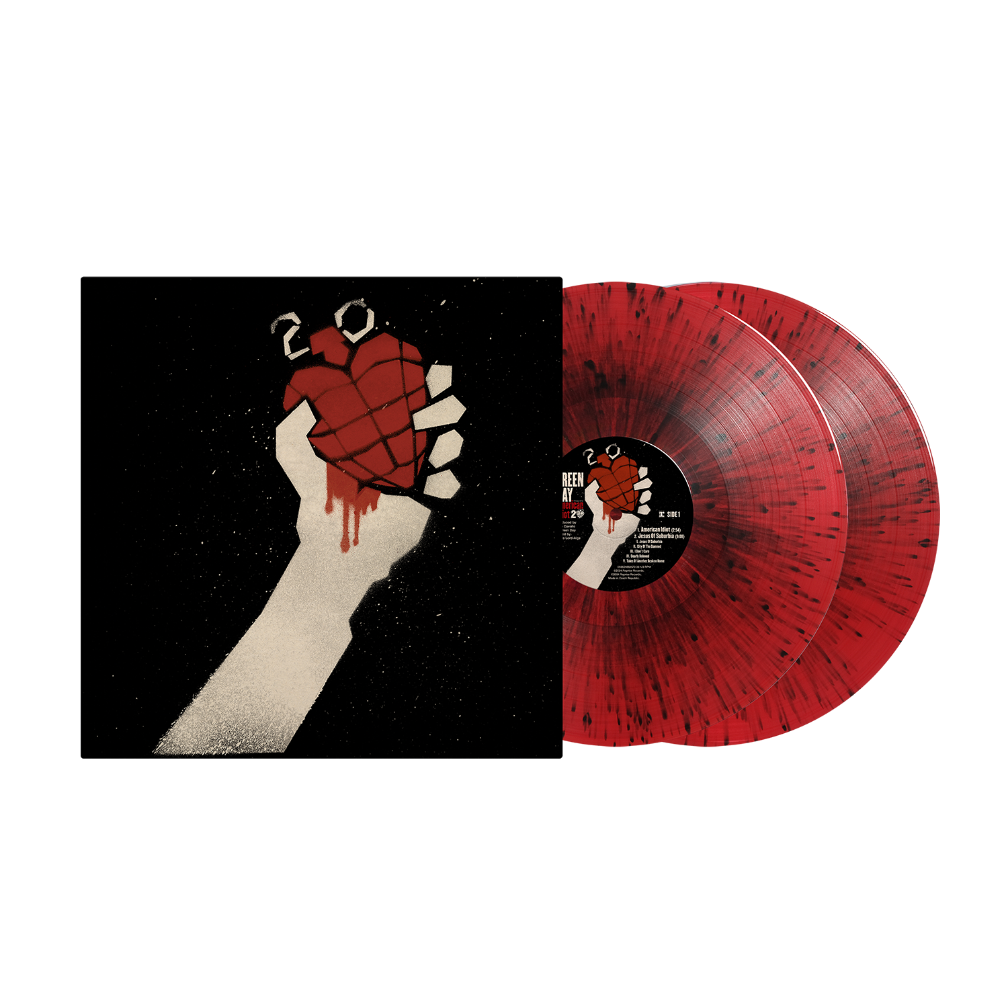 Green Day - American Idiot (20th Anniversary Edition) 2LP Red/Black Vinyl