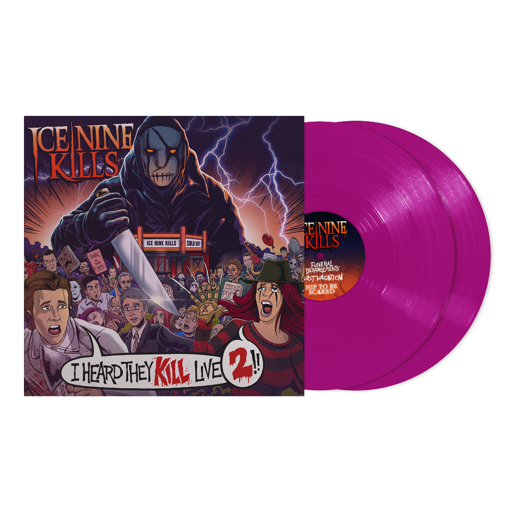 Ice Nine Kills - I Heard They Kill Live 2 - Opaque Violet, 2LP Vinyl