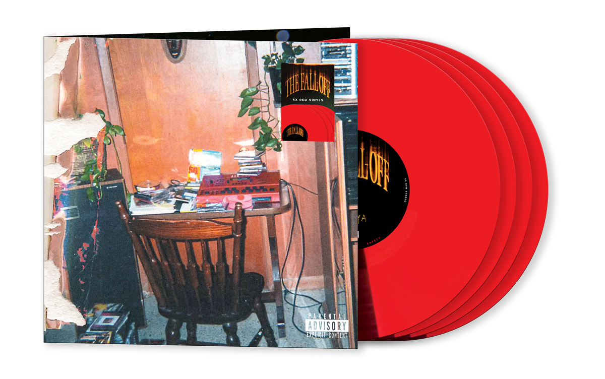 J Cole - The Fall-Off - Limited Edition 4LP Red Vinyl